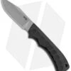 SOG Ace Clip Point Fixed Blade Knife Black Rubber (3.8" Stonewash)
