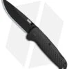 SOG Adventurer LB Blackout Lock Back Knife GFN Black (3.5" Black) 13110157 -Sog SOG Adventurer LB Blackout Lock Back Knife GFN Black 3in Black BHQ 179366 td