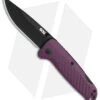 SOG Adventurer LB Lock Back Knife GFN Purple/Black (3.5" Black) 13110457 -Sog SOG Adventurer LB Lock Back Knife GFN Purple Black 3in Black BHQ 179369 td