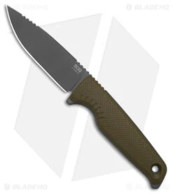 SOG Altair FX Fixed Blade Knife Field Green (3.4" Black) 17-79-03-57