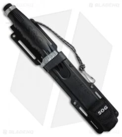 SOG Blade-Light Fixed Blade Knife W/ LEDs (5.7" Satin Plain) BLT10-K -Sog SOG Blade Light LEDs BLT10 K BHQ 11524 jr sheath