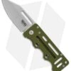 SOG Cash Card Liner Lock Wallet Knife Moss Green (2.75" Satin) EZ5 -Sog SOG Cash Card LL Wallet Garnet Moss Green Satin EZ5 CP BHQ 104058 jr