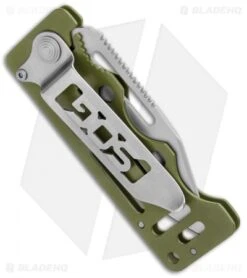 SOG Cash Card Liner Lock Wallet Knife Moss Green (2.75" Satin) EZ5 8 SOG Cash Card Liner Lock Wallet Knife Moss Green (2.75" Satin) EZ5 -Sog SOG Cash Card LL Wallet Garnet Moss Green Satin EZ5 CP BHQ 104058 jr side