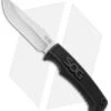 SOG Field Fixed Blade Knife Black Rubber (4" Satin) -Sog SOG Field Black Rubber FK1001 CP BHQ 52453 jr 2