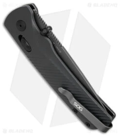 SOG Flash AT-XR Lock Spring Assisted Knife Urban Gray GRN (3.4" Dark Gray D2) -Sog SOG Flash AT Lock Knife Urban Gray 3 in Dark Gray BHQ 175647 td side