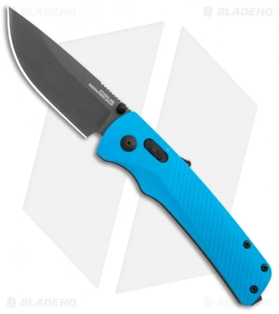 SOG Flash AT-XR Lock Assisted Opening Knife Civic Cyan (3.45" Dark Gray) 3 SOG Flash AT-XR Lock Assisted Opening Knife Civic Cyan (3.45" Dark Gray)