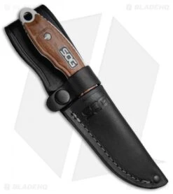 SOG Huntspoint Skinning Fixed Blade Knife Wood (3.6" Satin) HT012L 7 SOG Huntspoint Skinning Fixed Blade Knife Wood (3.6" Satin) HT012L -Sog SOG Huntspoint Skinning Wood HT012L BHQ 15206 jr sheath