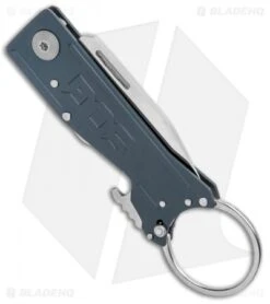 SOG Keytron Clip Point Folding Knife Key Chain Gray (1.9" Satin) KT1004-CP 8 SOG Keytron Clip Point Folding Knife Key Chain Gray (1.9" Satin) KT1004-CP -Sog SOG Keytron CP Key Chain Gray Satin KT1004 CP BHQ 104067 jr side