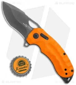 SOG Kiku XR LTE Knife Orange G-10 (3" Gray) 12-27-03-57 9 SOG Kiku XR LTE Knife Orange G-10 (3" Gray) 12-27-03-57 -Sog SOG Kiku XR LTE Blackout XR Lock Orange G 10 Black 12 27 03 57 BHQ 116851 jr bottlecap
