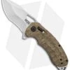 SOG KIKU XR XR-Lock Knife Natural Linen Micarta (3" Satin) 1 SOG KIKU XR XR-Lock Knife Natural Linen Micarta (3" Satin) -Sog SOG Kiku XR Natural Linen Micarta Satin BHQ 99486 jr