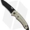 SOG Kiku Spring Assisted Knife Linen Micarta (3.5" Black) KU-3002 -Sog SOG Kiku assisted linen micarta black KU 3002 BHQ 52249 er