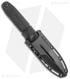SOG Knives Pentagon FX Fixed Blade Knife Blackout G10 (4.75" Black) -Sog SOG Pentagon FX Blackout Black 17 61 01 57 BHQ 119269 jr sheath