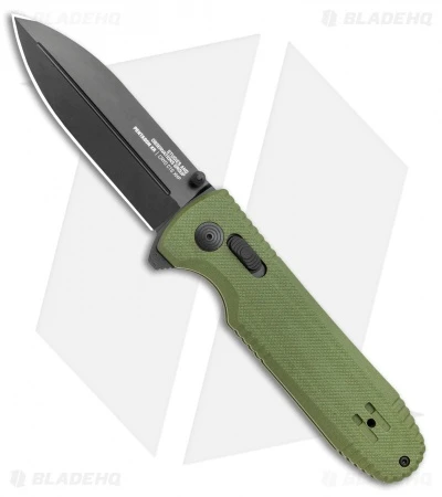SOG Pentagon XR Lock Knife OD Green G-10 (3.5" Black) 3 SOG Pentagon XR Lock Knife OD Green G-10 (3.5" Black)