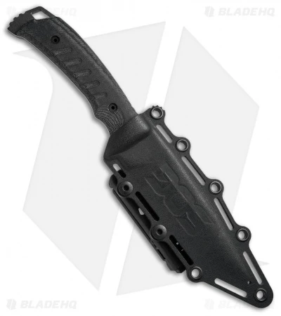 SOG Pillar Fixed Blade Knife Black Canvas Micarta (5" Satin) 6 SOG Pillar Fixed Blade Knife Black Canvas Micarta (5" Satin) - Image 4