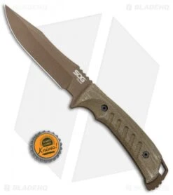 SOG Pillar Limited Fixed Blade Canvas Micarta (5" Bronze Cerakote) 10 SOG Pillar Limited Fixed Blade Canvas Micarta (5" Bronze Cerakote) -Sog SOG Pillar Limited Fix Blade Canvas Micarta Bronze Cerakote UF1002 BX BHQ 94263 jr bottlecap