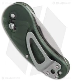 SOG Sculptura Drop Point Arc-Lock Knife Green Zytel (2" Satin) 7 SOG Sculptura Drop Point Arc-Lock Knife Green Zytel (2" Satin) -Sog SOG Sculptura dp arc lock green zytel satin BHQ 74894 er side