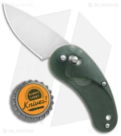 SOG Sculptura Drop Point Arc-Lock Knife Green Zytel (2" Satin) 9 SOG Sculptura Drop Point Arc-Lock Knife Green Zytel (2" Satin) -Sog SOG Sculptura dp arc lock green zytel satin BHQ 74894 jr bottlecap