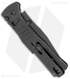 SOG SlimJim Black Assisted Opening Knife (3.18" Black Plain) SJ-32 8 SOG SlimJim Black Assisted Opening Knife (3.18" Black Plain) SJ-32 -Sog SOG SlimJim Black Assisted Opening Black BHQ 11534 jr side