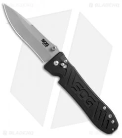SOG Spec Arc Drop Point Arc-Lock Knife (4" Bead Blast) SE15