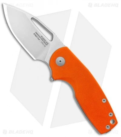 SOG Stout FLK Frame Lock Knife Orange G-10 (2.75" Stonewash) 3 SOG Stout FLK Frame Lock Knife Orange G-10 (2.75" Stonewash)