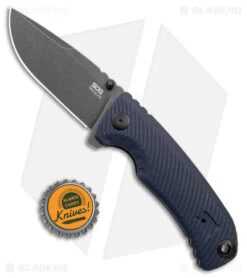 SOG Tellus ATK Assisted Frame Lock Knife Squid Ink/Yellow (3.2" Black SW) -Sog SOG Tellus ATK Assisted FL Squid Ink Yellow Black SW BHQ 177277 jr bottlecap