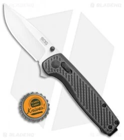SOG Terminus XR Lock Knife Black G-10/Carbon Fiber (3" Satin S35VN) TM1025-BX -Sog SOG Terminus XR Black G 10 CF Satin TM1025 BX BHQ 108532 jr bottlecap