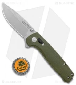 SOG Exclusive Terminus XR Lock Knife Green Micarta (3" Stonewash) 9 SOG Exclusive Terminus XR Lock Knife Green Micarta (3" Stonewash) -Sog SOG Terminus XR Lock Green Micarta SW TM1036 BX BHQ 119364 jr bottlecap