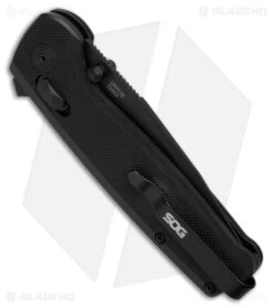 SOG Terminus XR Lock Knife Black G-10 (3" Black) TM1027 -Sog SOG Terminus XR Lock Knife Black G10 3in Black BHQ 104060 td