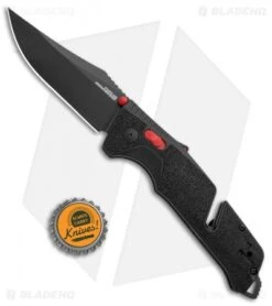SOG Trident AT-XR Lock Knife Black/Red Clip Point (3.7" Black) 9 SOG Trident AT-XR Lock Knife Black/Red Clip Point (3.7" Black) -Sog SOG Trident AT XR Lock Black Red CP Black BHQ 105690 jr bottlecap
