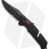 SOG Trident AT-XR Lock Knife Black/Red Clip Point (3.7" Black Serr) -Sog SOG Trident AT XR Lock Black Red CP Black Serr BHQ 105693 jr