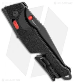 SOG Trident AT-XR Lock Knife Black/Red Tanto (3.7" Black) 11 SOG Trident AT-XR Lock Knife Black/Red Tanto (3.7" Black) -Sog SOG Trident AT XR Lock Black Red Tanto Black BHQ 105696 jr side