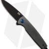 SOG Twitch III Spring Assisted Knife Gunmetal Gray/Blue (3.1" Black) 11-15-03-43 -Sog SOG Twitch III Spring Assisted KNife Gunmetal Gray Blu e 3in BLAck BHQ 177285 td