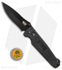 SOG Vision Arc Drop Point Arc-Lock Knife (4" Black) VS03 9 SOG Vision Arc Drop Point Arc-Lock Knife (4" Black) VS03 -Sog SOG Vision Arc drop point Arc Lock black VS03 BHQ 52242 er size
