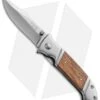 SOG Fielder Mini Liner Lock Knife Wood (2.75" Satin) FF-33