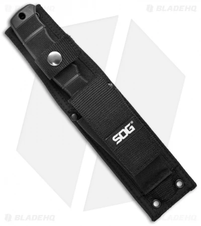 SOG Seal Pup Elite Fixed Knife W/ Nylon Sheath (Satin PLN) E37-N 4 SOG Seal Pup Elite Fixed Knife W/ Nylon Sheath (Satin PLN) E37-N - Image 2