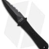 SOG Mini Pentagon M14 Fixed Blade Knife (3.5" Black Serr) 2 SOG Mini Pentagon M14 Fixed Blade Knife (3.5" Black Serr) -Sog sog m14 mini pentagon