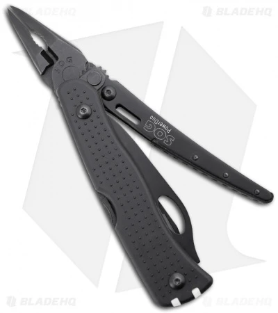 SOG PowerDuo Black Multi-Tool (2.9" Black Plain) PD02-N 4 SOG PowerDuo Black Multi-Tool (2.9" Black Plain) PD02-N - Image 2