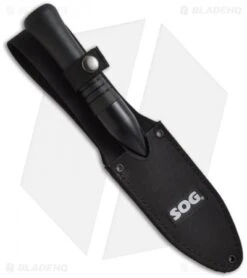 SOG Spirit Fixed Blade Knife + Nylon Sheath (4.25" Black) FS-01 7 SOG Spirit Fixed Blade Knife + Nylon Sheath (4.25" Black) FS-01 -Sog sog spirit fs01 n sheath