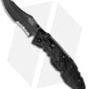 SOG Toothlock Folding Knife Black GRN (3.125" Black Serr) TK-04 -Sog sog toothlock folder tk 04 jm