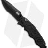 SOG Zoom Mini Drop Point Spring Assisted Knife (3.125" Black) ZM1002 -Sog sog zoom mini black zm1002
