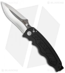 SOG Zoom Drop Point Spring Assisted Knife (3.625" Satin) ZM1011